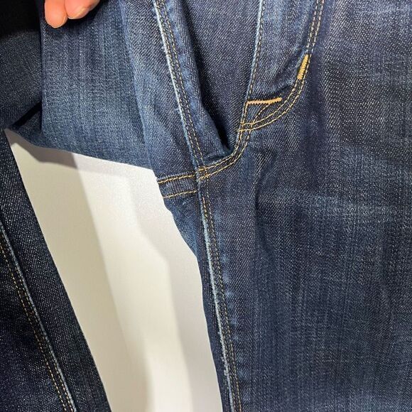 Hudsdon Blue Dark Denim Colette Skinny Ankle Jeans Size 28 - Picture 6 of 9